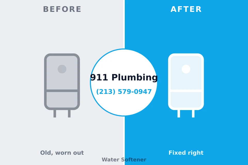 Before and after: plumbing company Brodhead, WI